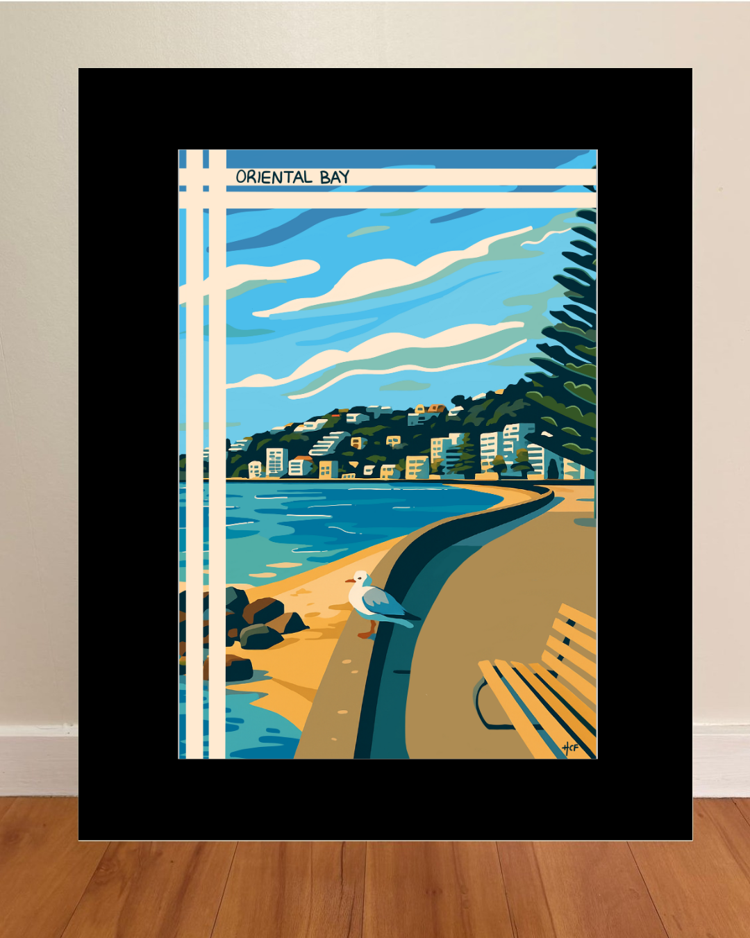 Oriental Bay Print