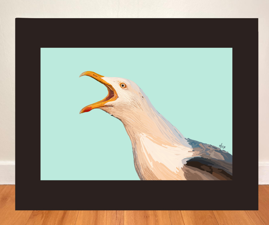 Seagull Print