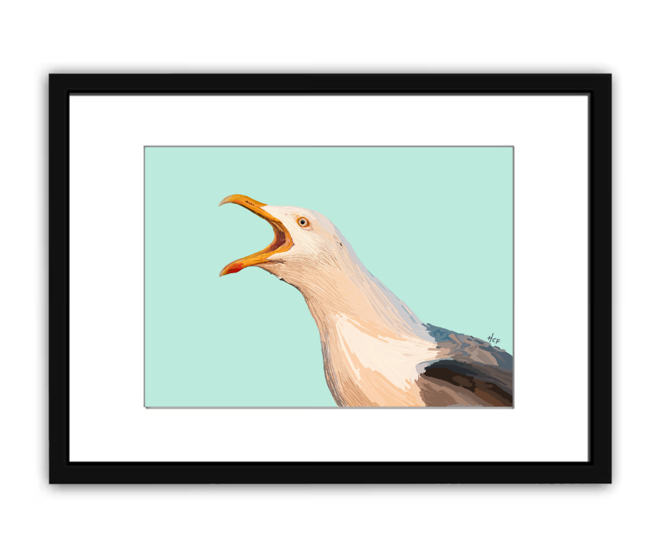 Seagull Print