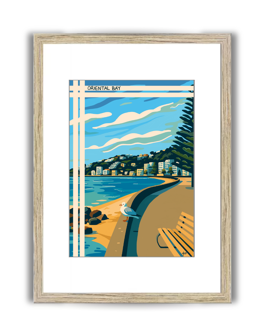 Oriental Bay Print