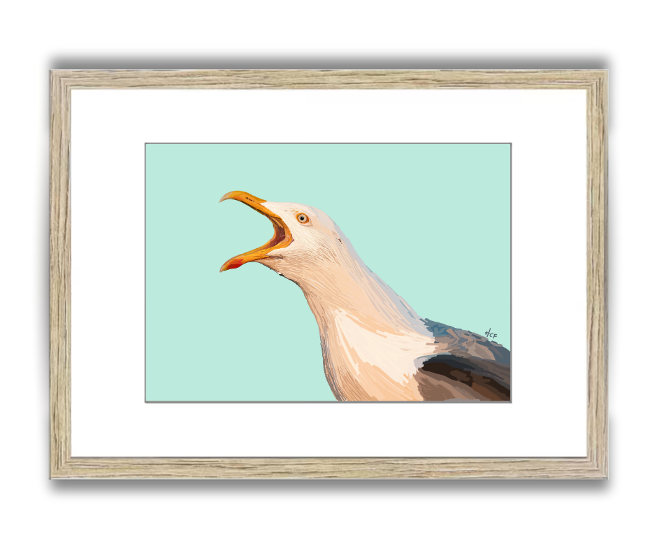 Seagull Print