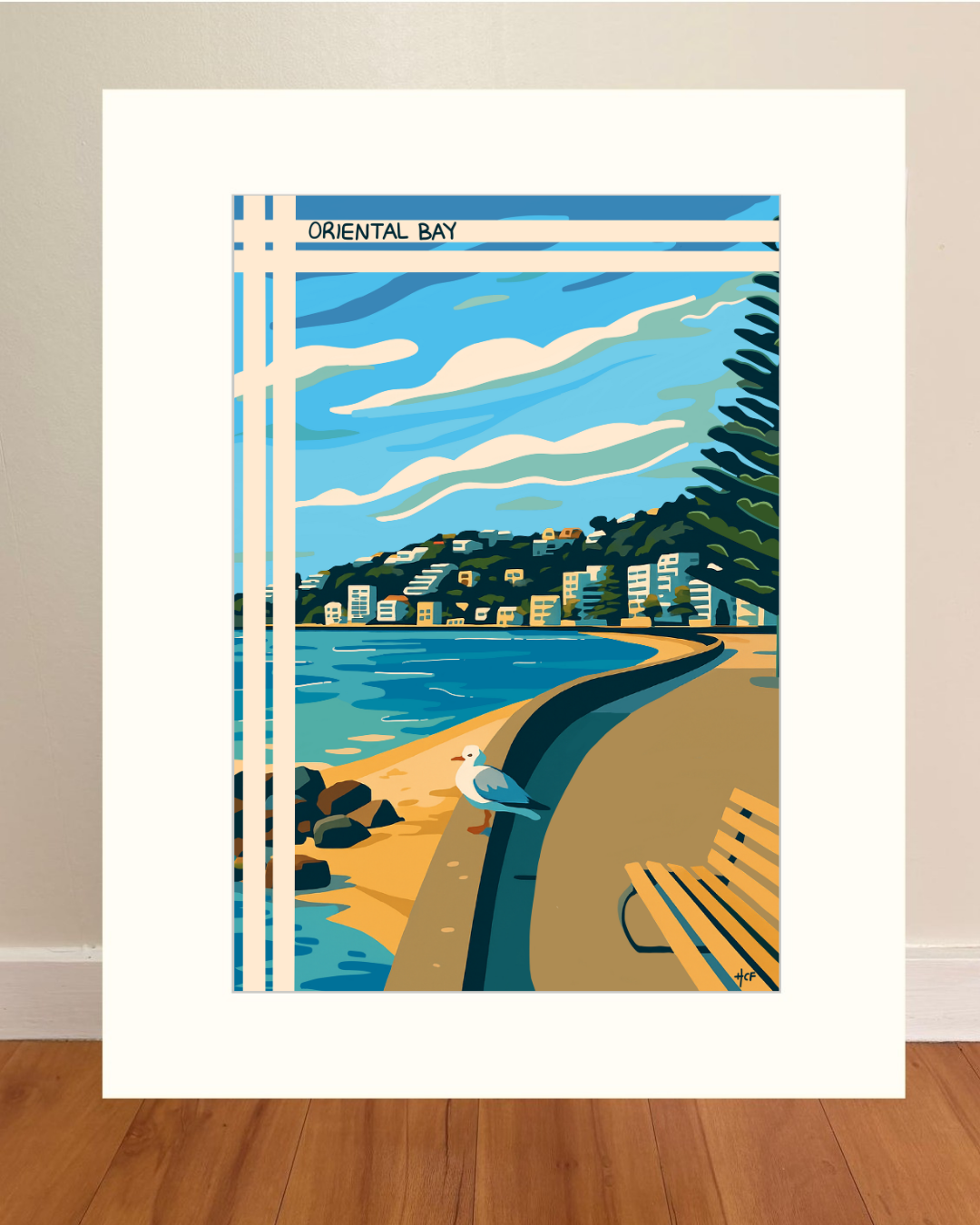 Oriental Bay Print