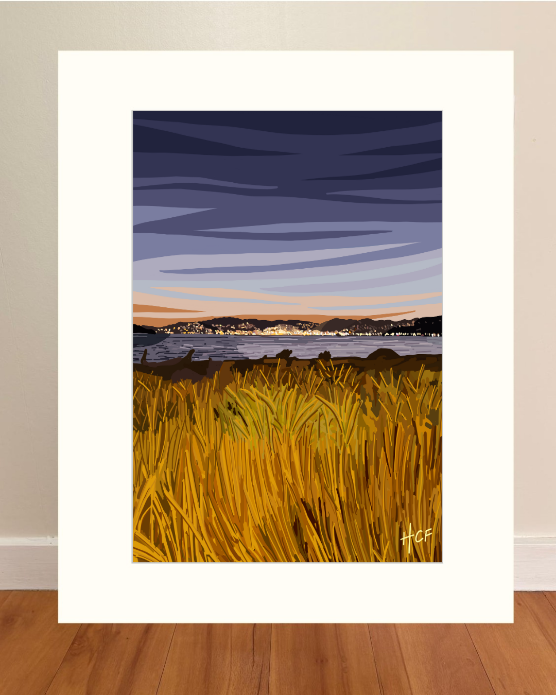 Petone Foreshore Print