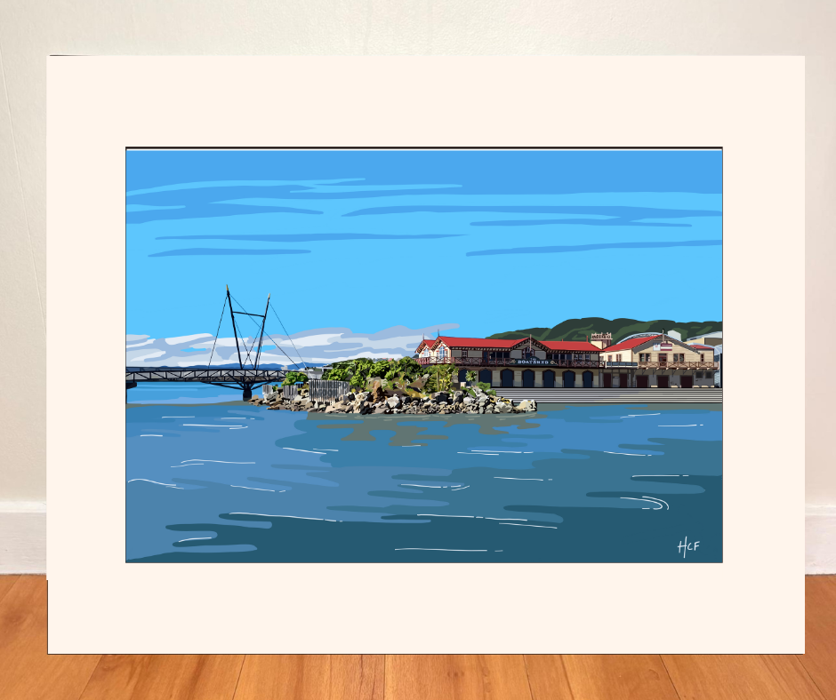 Wellington Waterfront Print