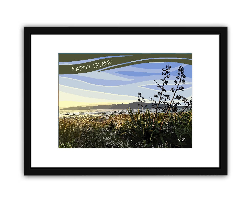 Kapiti Island Print