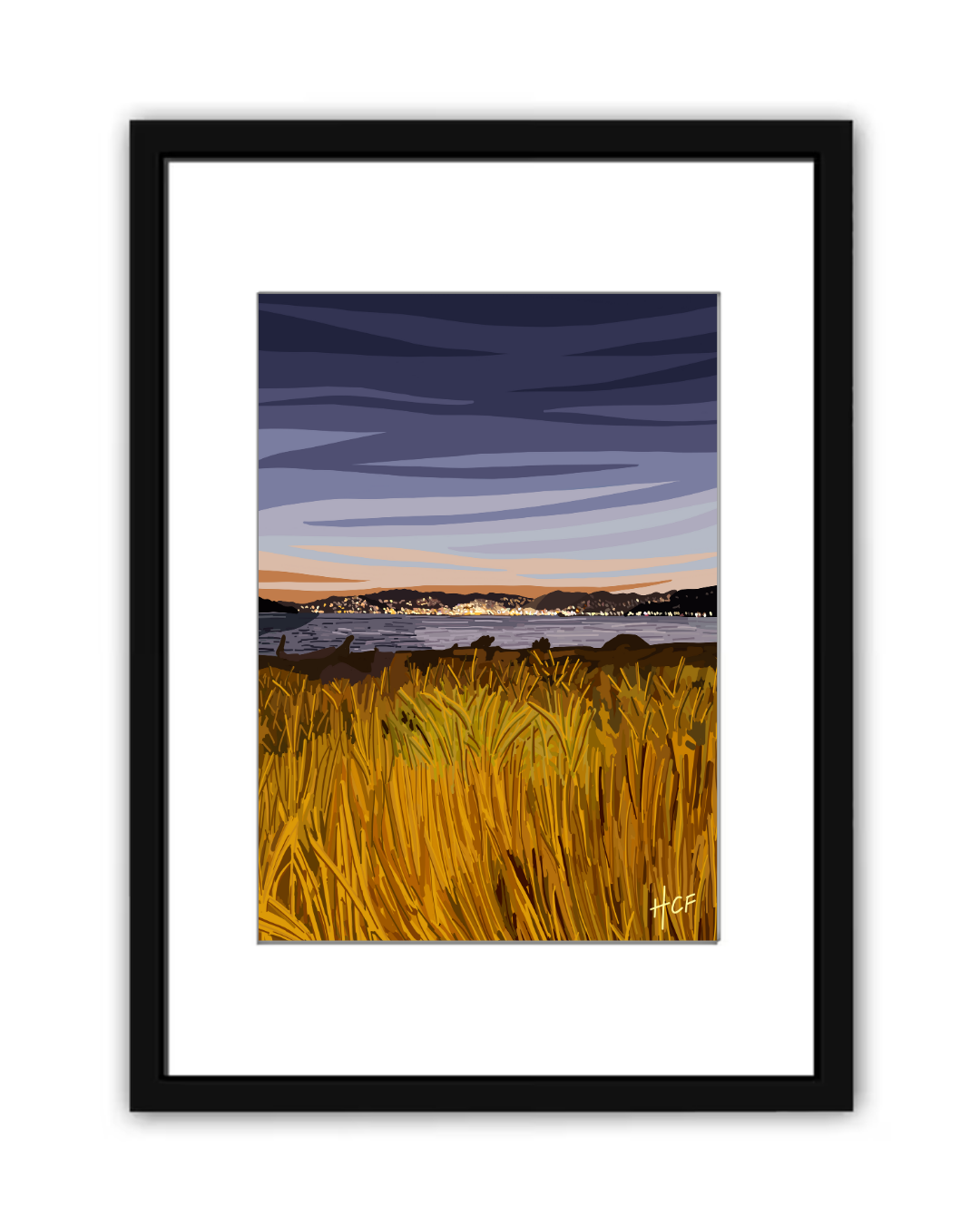 Petone Foreshore Print