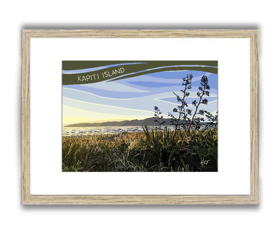 Kapiti Island Print