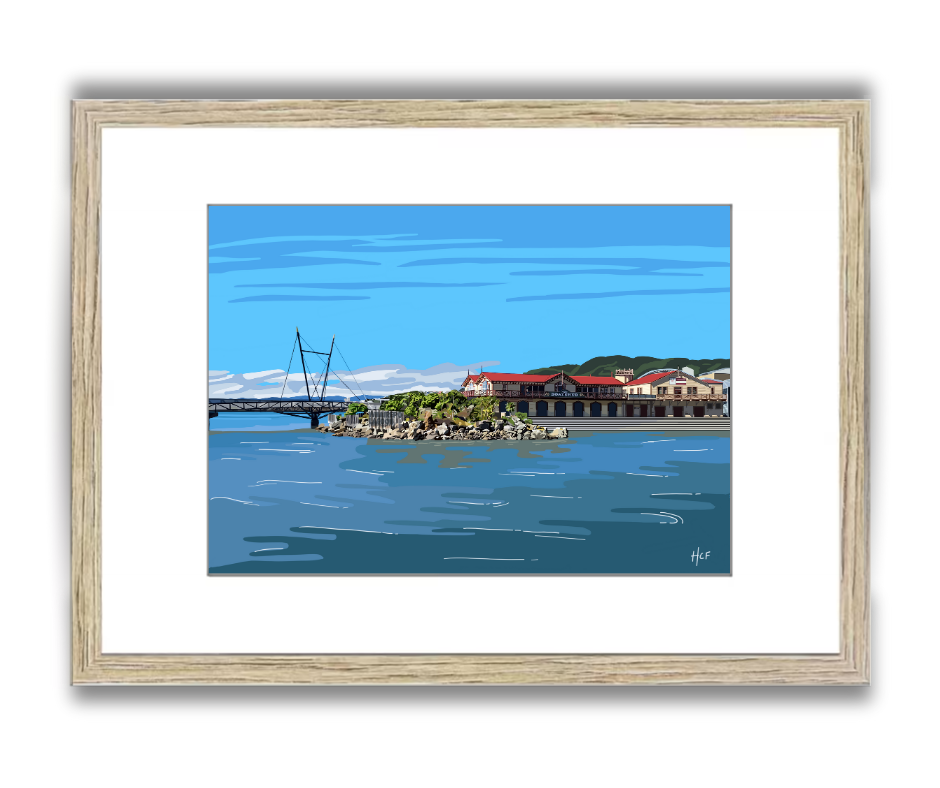 Wellington Waterfront Print